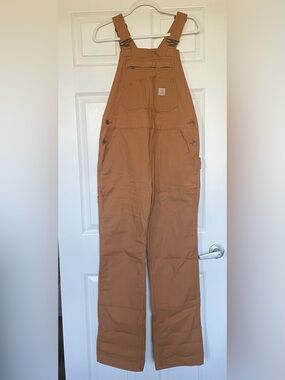 Carhartt Women's Rugged Flex Canvas Bib Overall (Ashland Bib Overall)